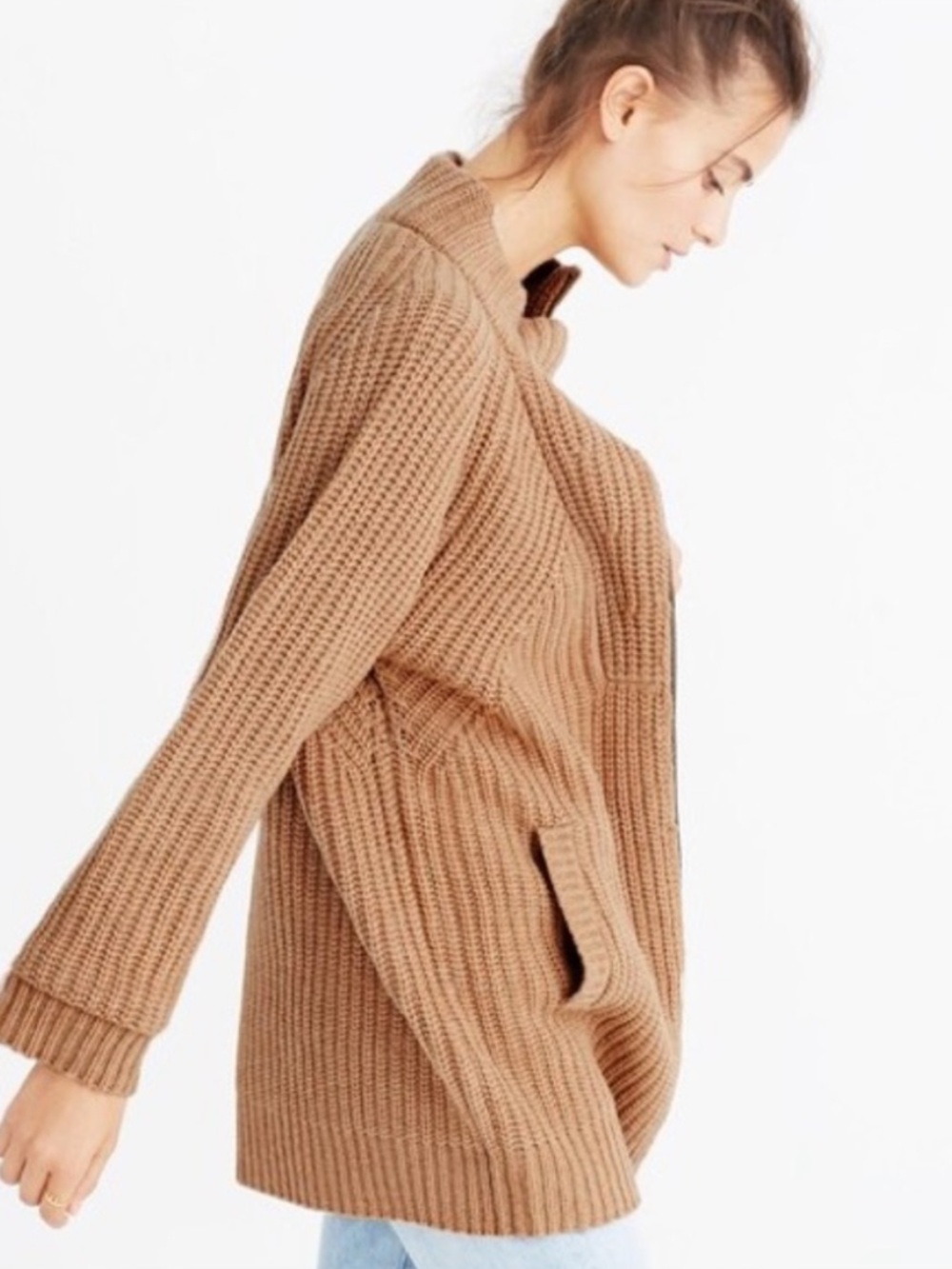 Madewell Ribbed Zip Cardigan Sweater - Picture 2 of 9